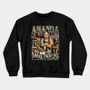 Amanda Nunes Vintage Bootleg Crewneck Sweatshirt